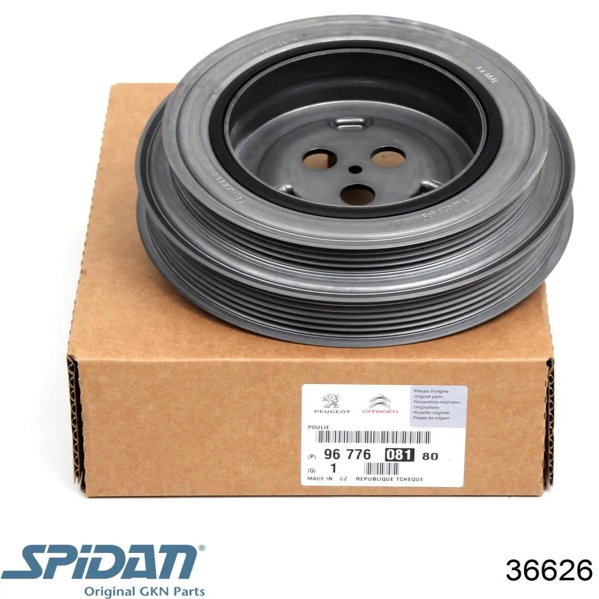 Compre 36626 GKN-Spidan Bota de proteção externa de junta homocinética do semieixo dianteiro