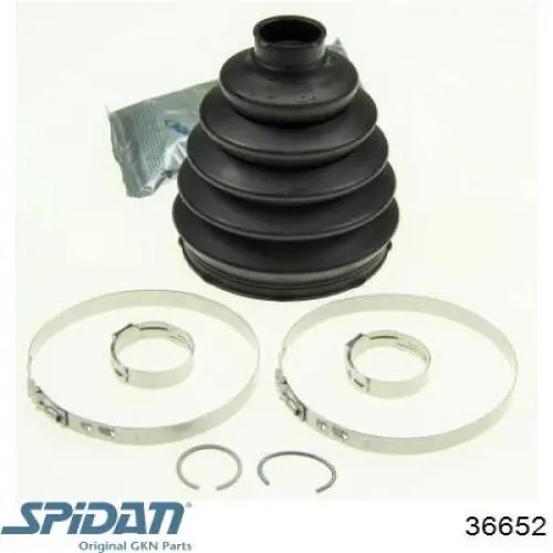 Bota de proteção interna de junta homocinética do semieixo dianteiro GKN-Spidan 36652 preço, a partir de 31,05 USD
