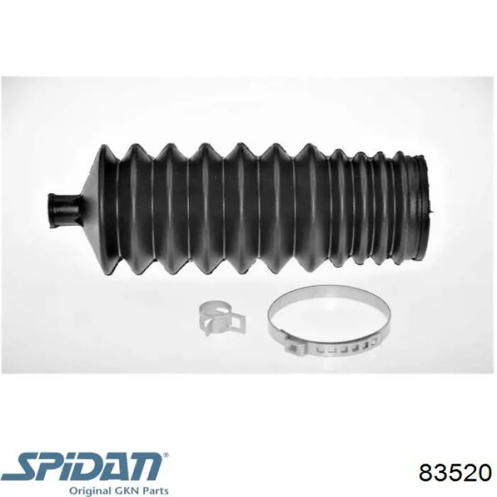 Compre 83520 GKN-Spidan Bota de proteção do mecanismo de direção (de cremalheira)
