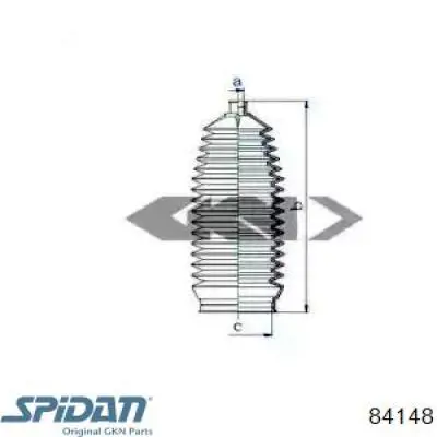 Bota de proteção do mecanismo de direção (de cremalheira) GKN-Spidan 84148 preço, a partir de 16,87 USD