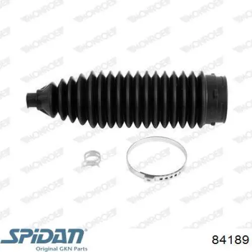 Bota de proteção do mecanismo de direção (de cremalheira) GKN-Spidan 84189 preço, a partir de 18,91 USD