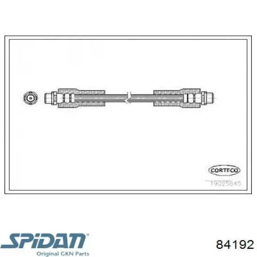 Bota de proteção do mecanismo de direção (de cremalheira) GKN-Spidan 84192 preço, a partir de 18,41 USD