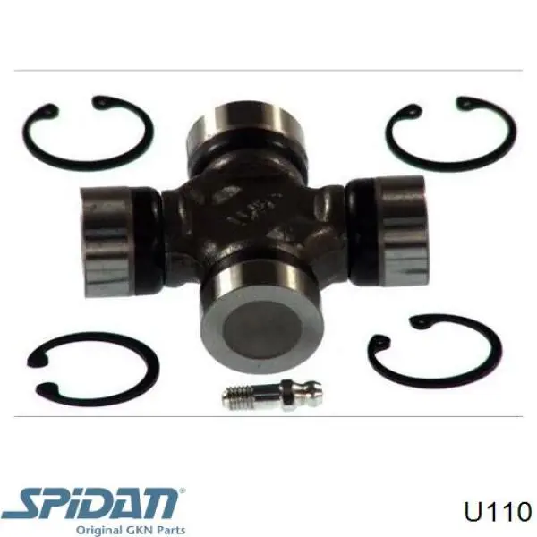 U110 GKN-Spidan Cruzeta da junta universal traseira