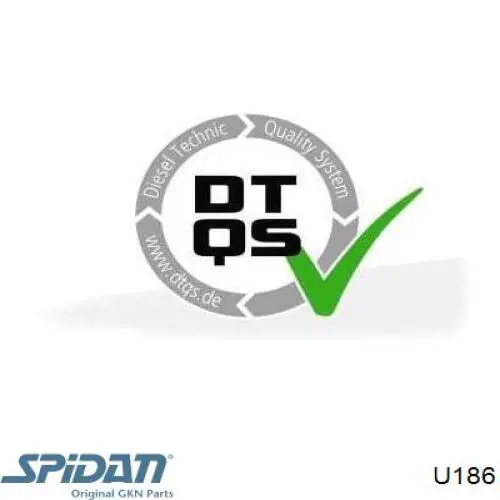 U186 GKN-Spidan Cruzeta da junta universal traseira