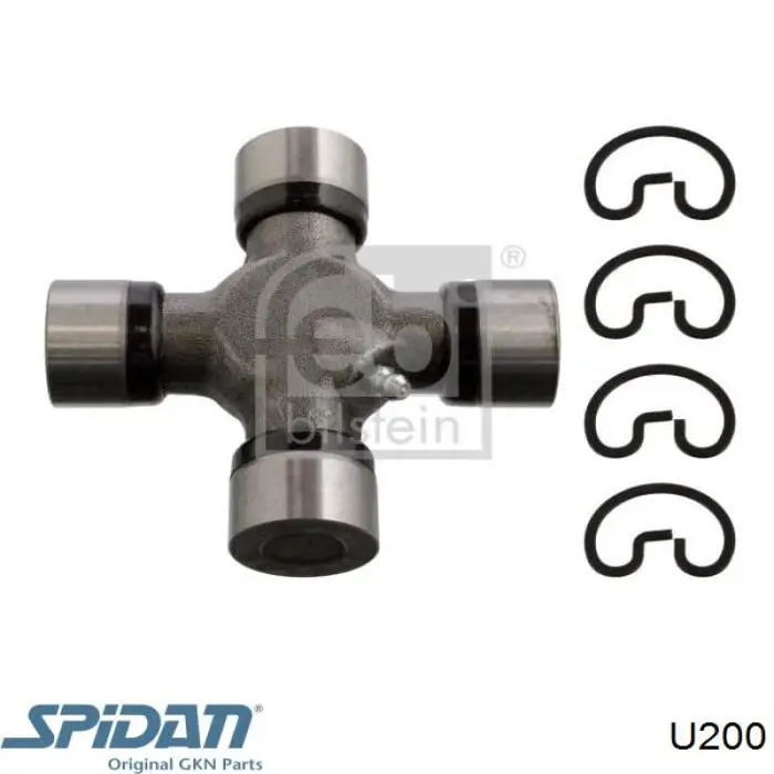 Cruzeta da junta universal traseira GKN-Spidan U200 preço, a partir de 21,25 USD