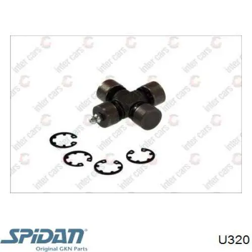 Cruzeta da junta universal traseira GKN-Spidan U320 preço, a partir de 30,34 USD