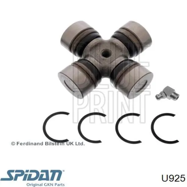 Cruzeta da junta universal traseira GKN-Spidan U925 preço, a partir de 25,78 USD
