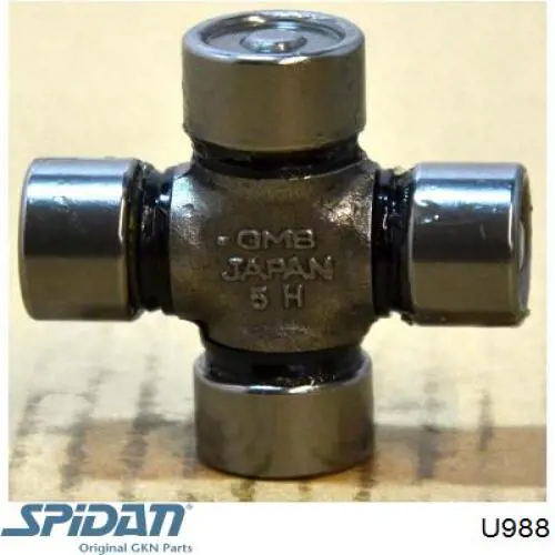 U988 GKN-Spidan Cruzeta da junta universal traseira