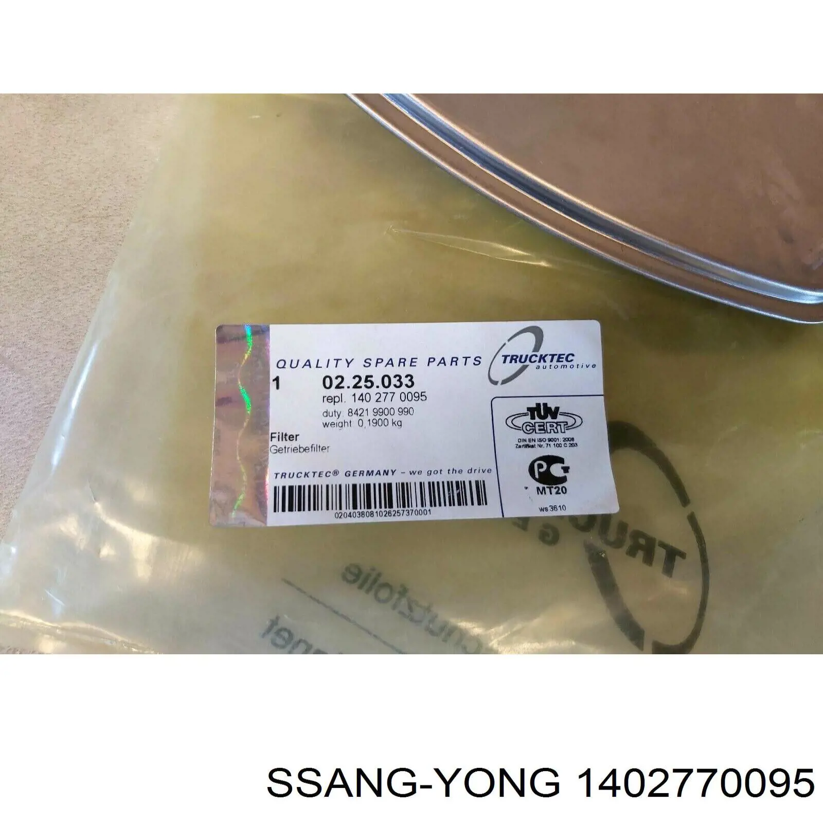 Compre 1402770095 Ssang Yong Filtro da Caixa Automática de Mudança