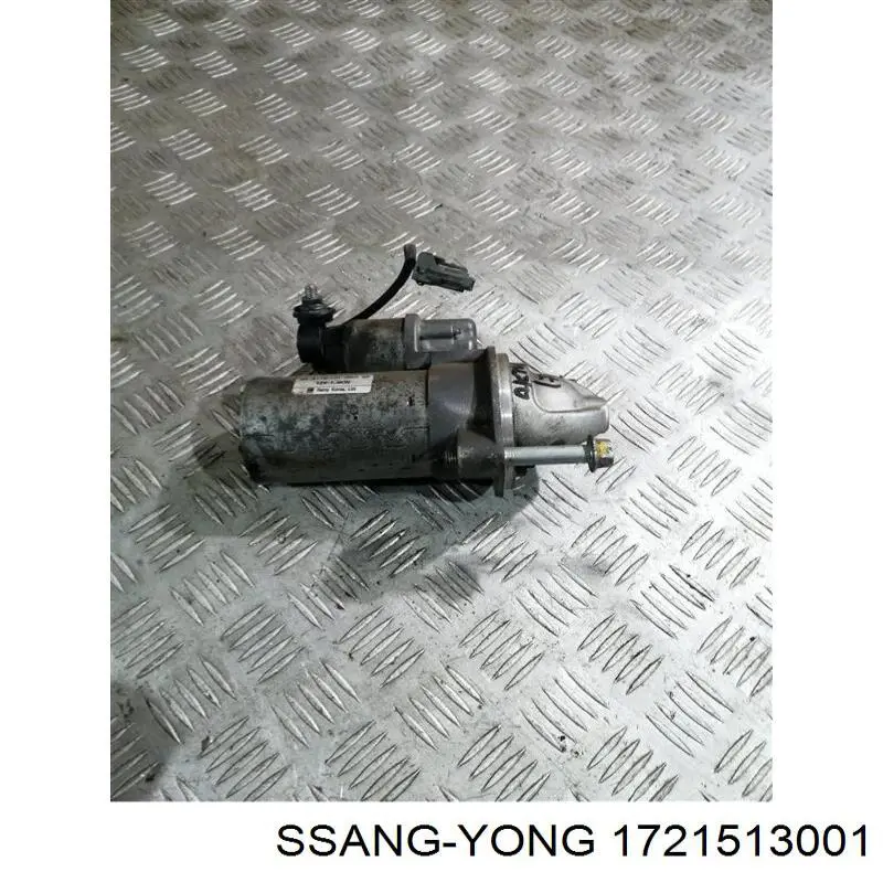 1721513001 Ssang Yong Motor de arranco