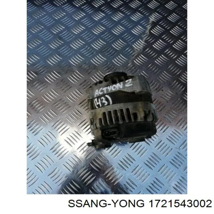 Polia do gerador Ssang Yong 1721543002 preço, a partir de 149,03 USD