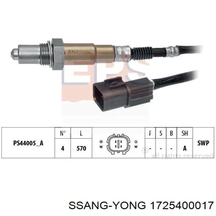 466016355252 Magneti Marelli Sonda lambda, sensor de oxigênio