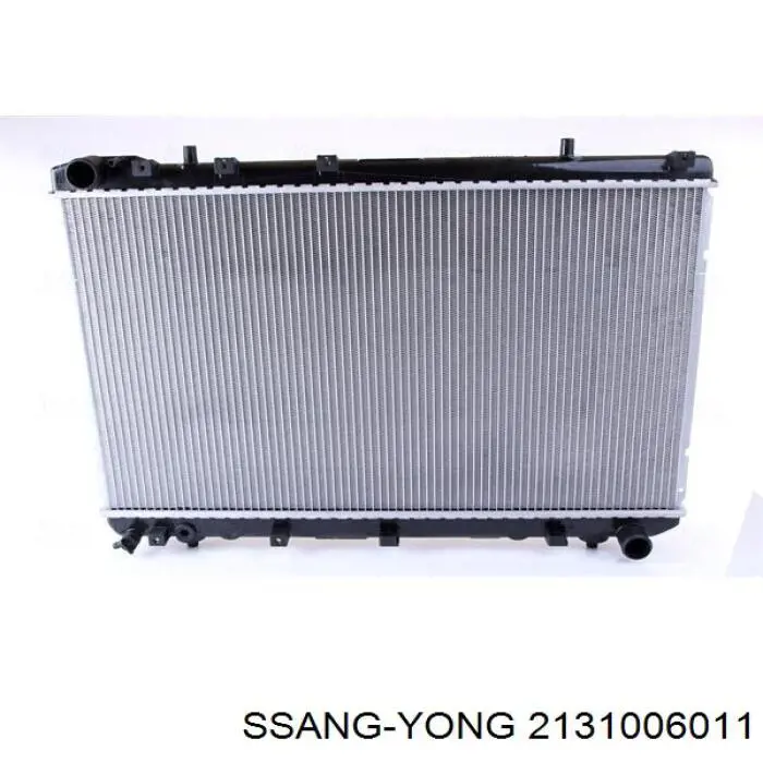 Radiador de esfriamento de motor para SsangYong Korando  
