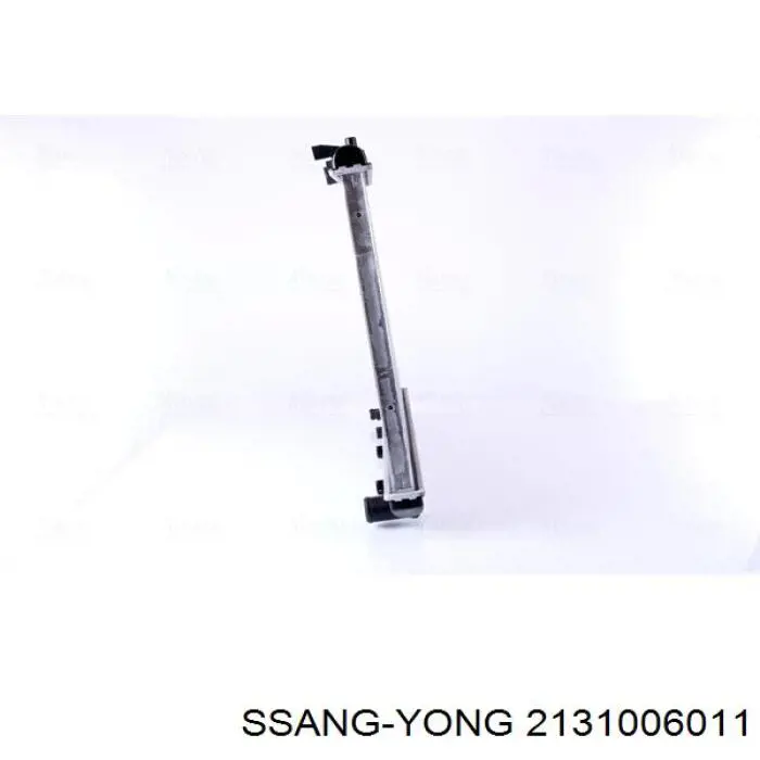 Radiador de esfriamento de motor SsangYong Korando  