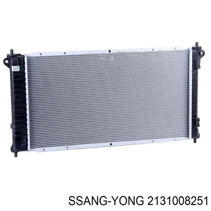 2131008251 Ssang Yong Radiador de esfriamento de motor
