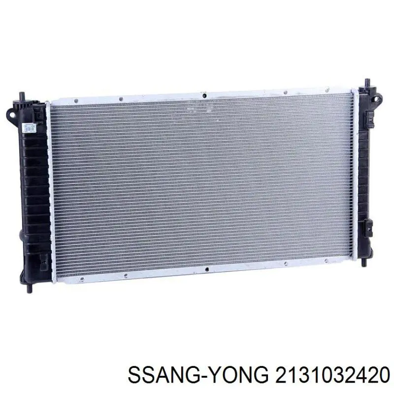 Radiador de esfriamento de motor para SsangYong Actyon Sports 