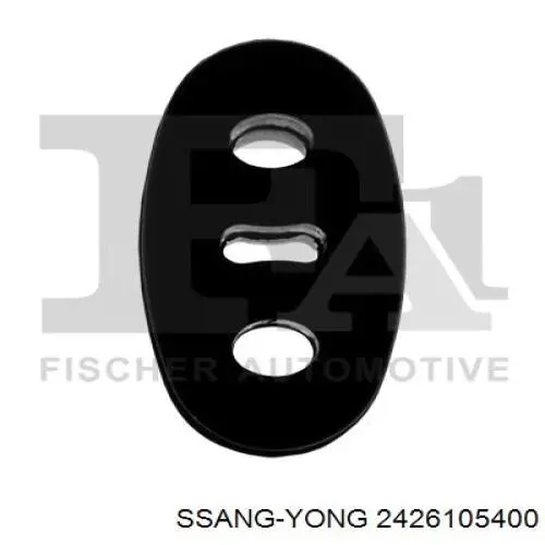 2426105400 Ssang Yong Coxim de fixação do silenciador