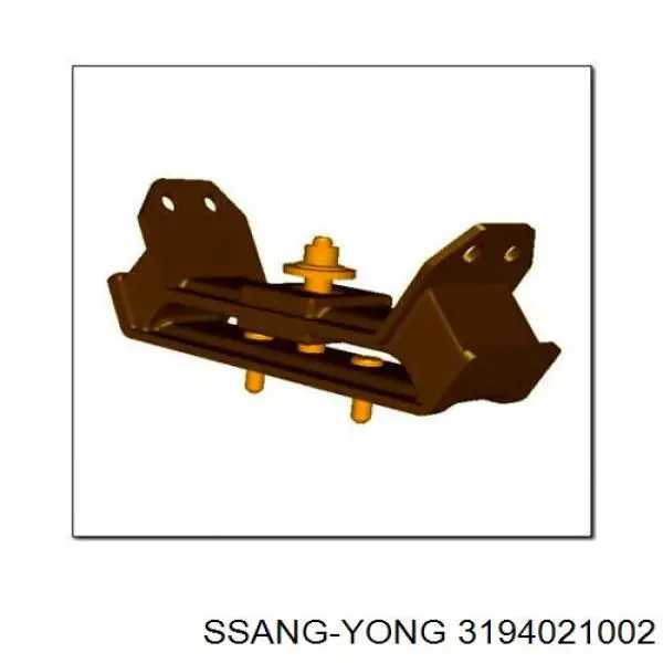 3194021002 Ssang Yong Coxim (suporte) traseiro de motor