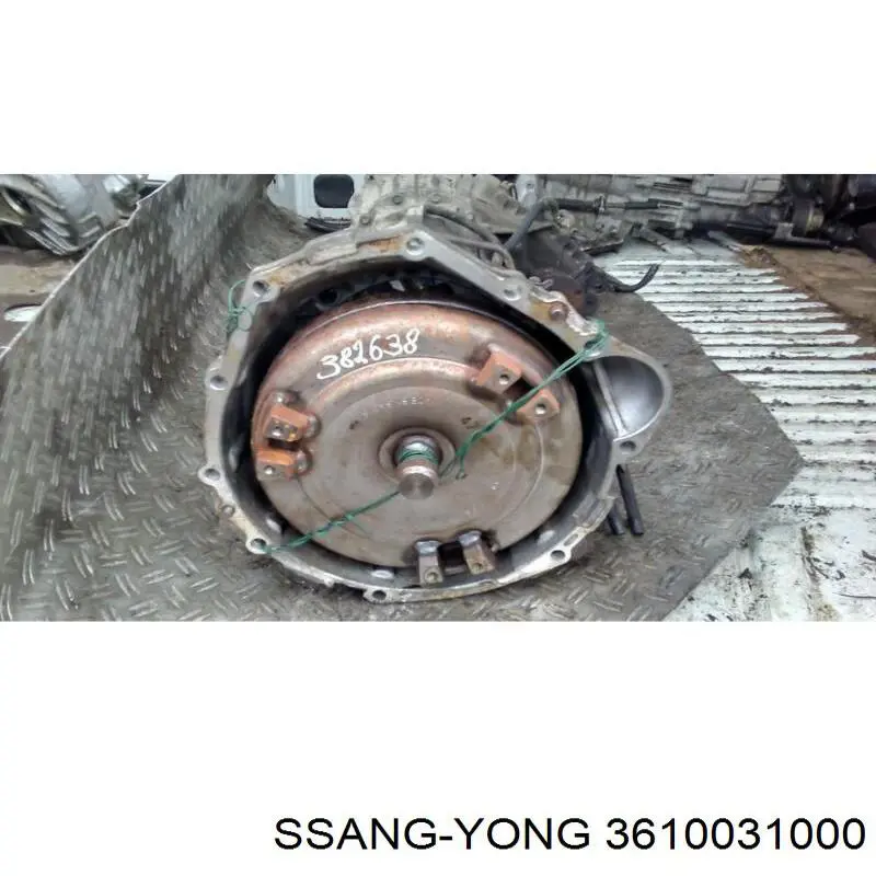 3610031000 Ssang Yong Caixa Automática de Mudança montada