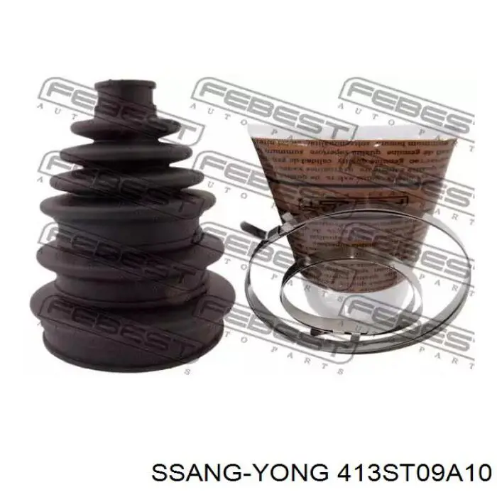 Bota de proteção interna de junta homocinética do semieixo dianteiro Ssang Yong 413ST09A10 preço, a partir de 10,71 USD