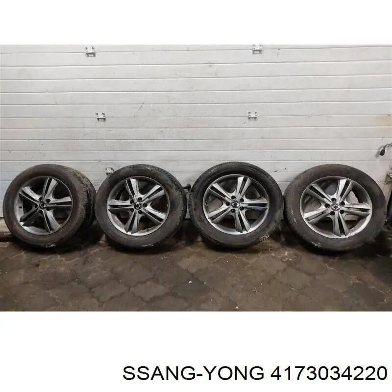 4173034220 Ssang Yong Discos de roda de aleação ligeira (de aleação ligeira, de titânio)