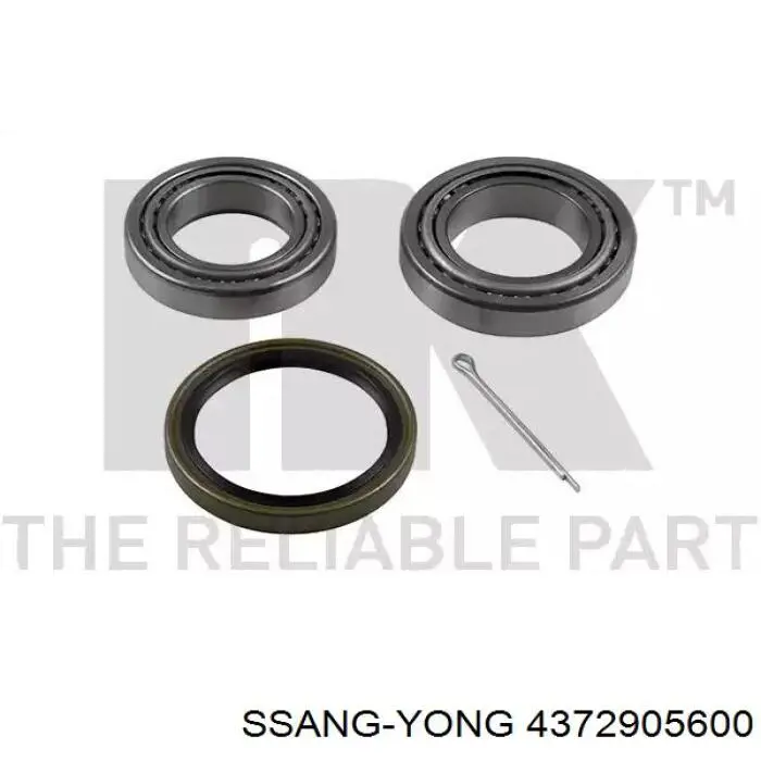 Compre 4372905600 Ssang Yong Rolamento de diferencial do eixo traseiro