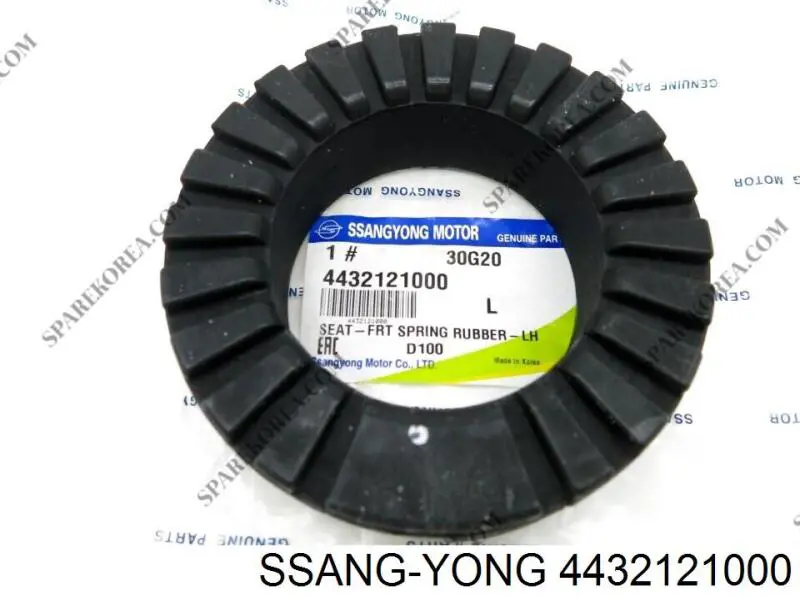 4432121000 Ssang Yong Espaçador (anel de borracha) da mola dianteira superior