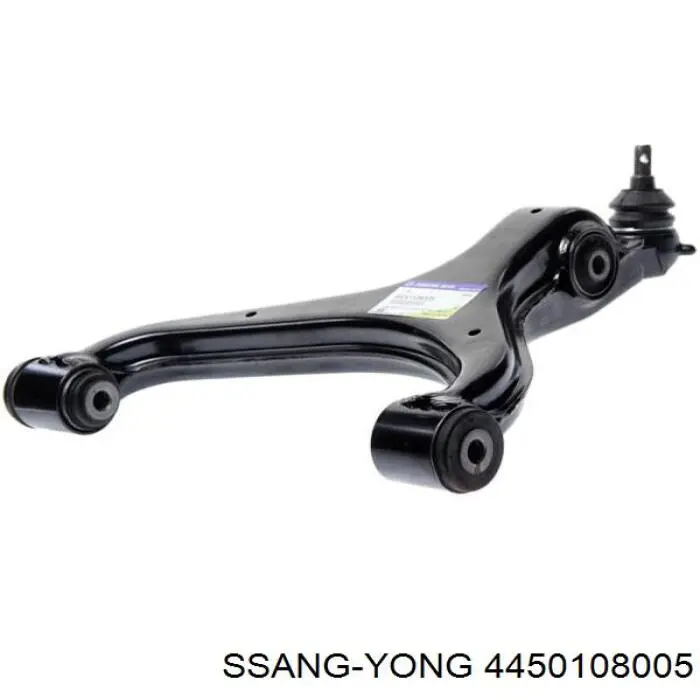 4450108005 Ssang Yong Braço oscilante inferior esquerdo de suspensão dianteira