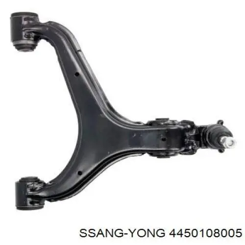 Braço oscilante inferior esquerdo de suspensão dianteira Ssang Yong 4450108005 preço, a partir de 90,24 USD