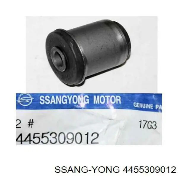 Bloco silencioso dianteiro do braço oscilante inferior Ssang Yong 4455309012 preço, a partir de 29,95 USD