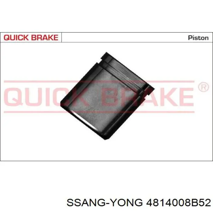 4814008B52 Ssang Yong Suporte do freio dianteiro direito