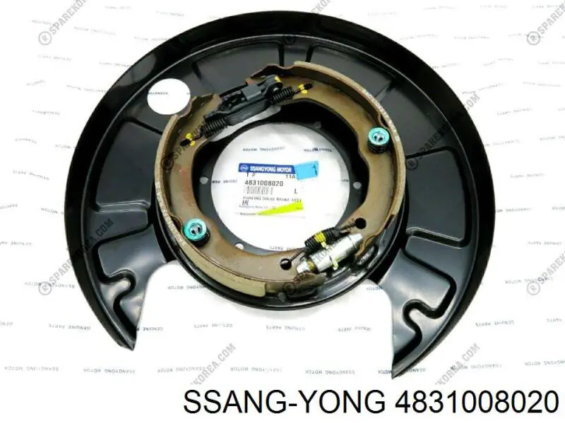 Sapatas do freio traseiras de tambor, montadas com cilindros, kit Ssang Yong 4831008020 preço, a partir de  