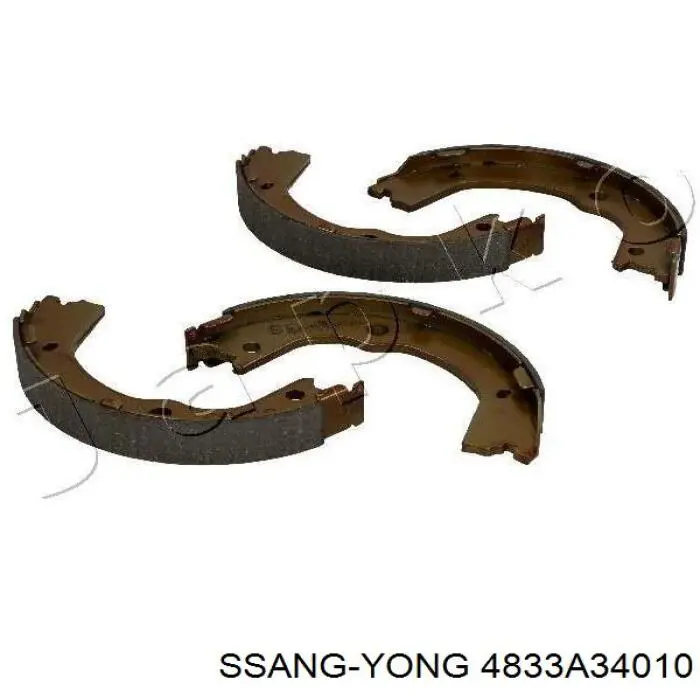 Compre 4833A34010 Ssang Yong Sapatas do freio de estacionamento