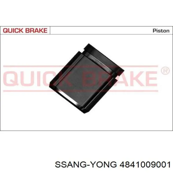 Compre 4841009001 Ssang Yong Suporte do freio traseiro esquerdo