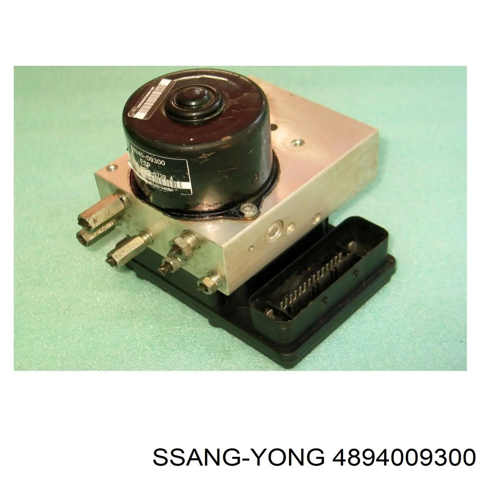 4894009300 Ssang Yong Unidade hidráulico de controlo ABS