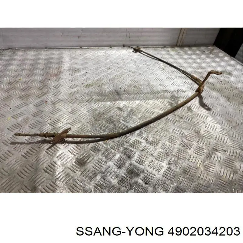 4902034203 Ssang Yong Cabo do freio de estacionamento traseiro direito