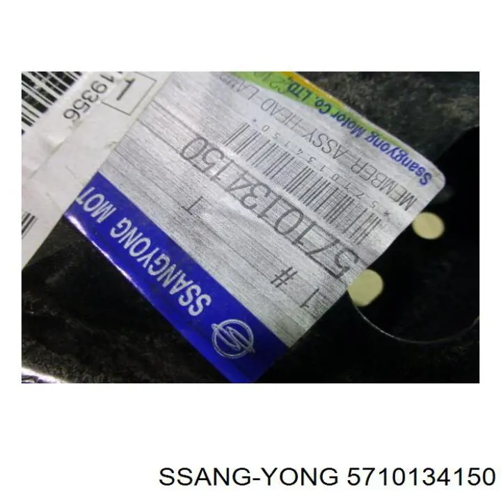 Compre 5710134150 Ssang Yong Suporte esquerdo do radiador (painel de montagem de fixação das luzes)