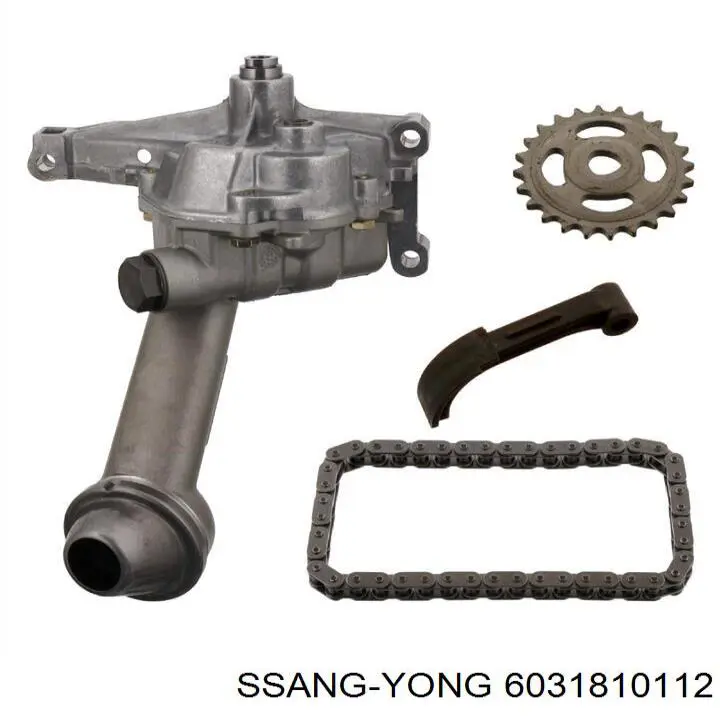 Compre 6031810112 Ssang Yong Roda dentada de bomba de óleo