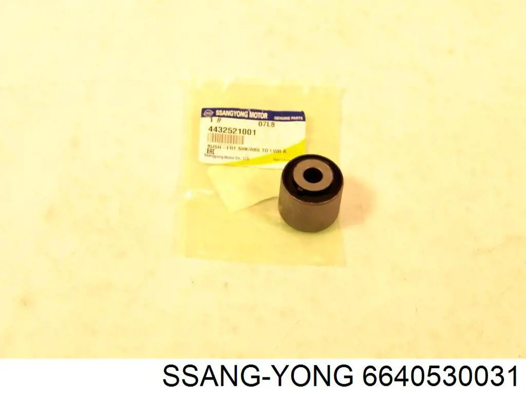 6640530031 Ssang Yong Assento de válvula de admissão