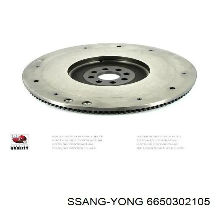 Volante de motor Ssang Yong 6650302105 preço, a partir de 419,25 USD