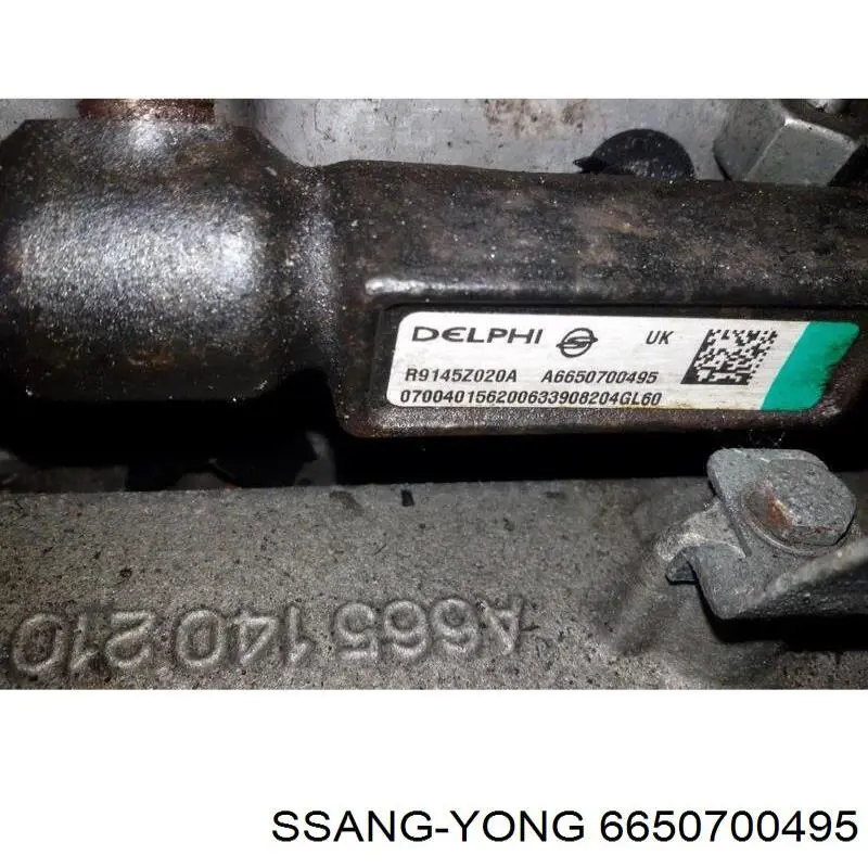6650700495 Ssang Yong Distribuidor de combustível (rampa)