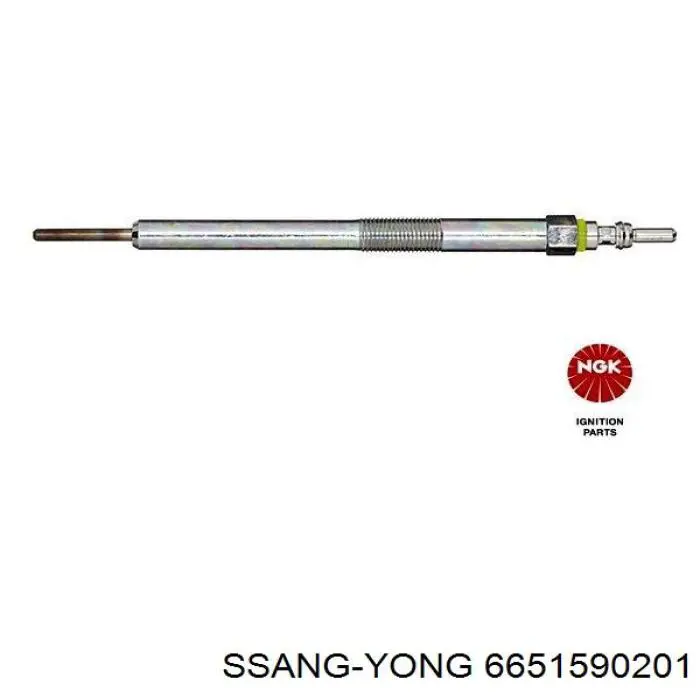 Vela de incandescência Ssang Yong 6651590201 preço, a partir de 38,34 USD