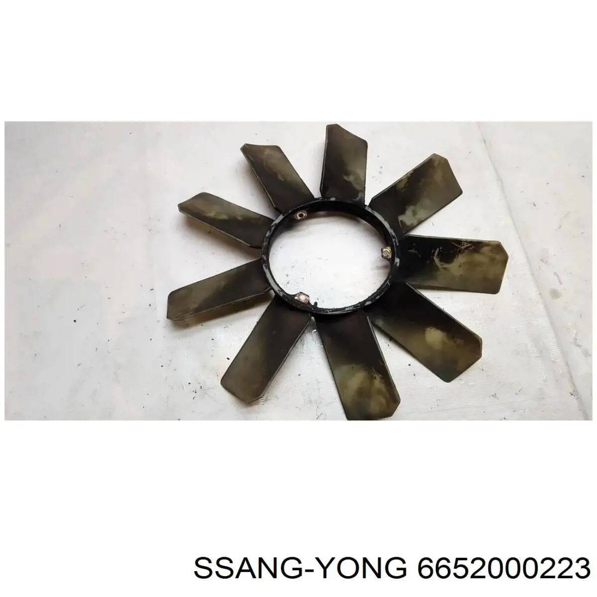 Ventilador (roda de aletas) do radiador de esfriamento Ssang Yong 6652000223 preço, a partir de 69,64 USD