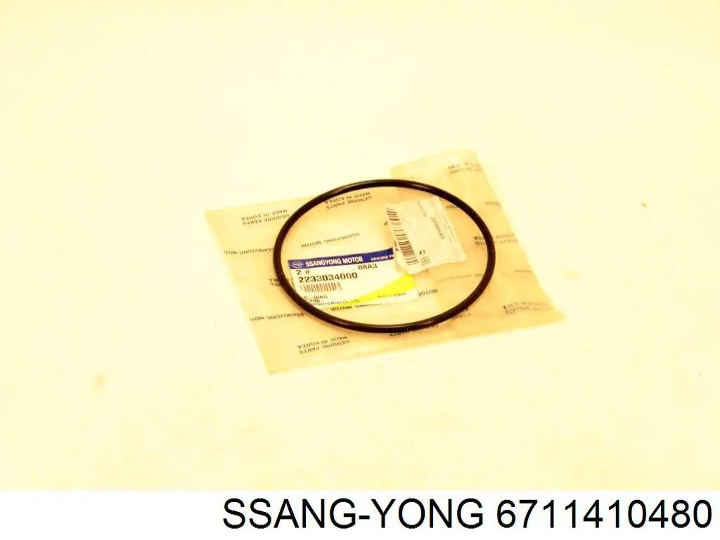 6711410480 Ssang Yong Vedante de tubo coletor de admissão