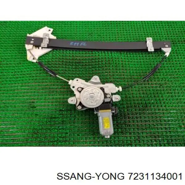 Mecanismo de acionamento de vidro da porta dianteira esquerda para SsangYong Korando C 