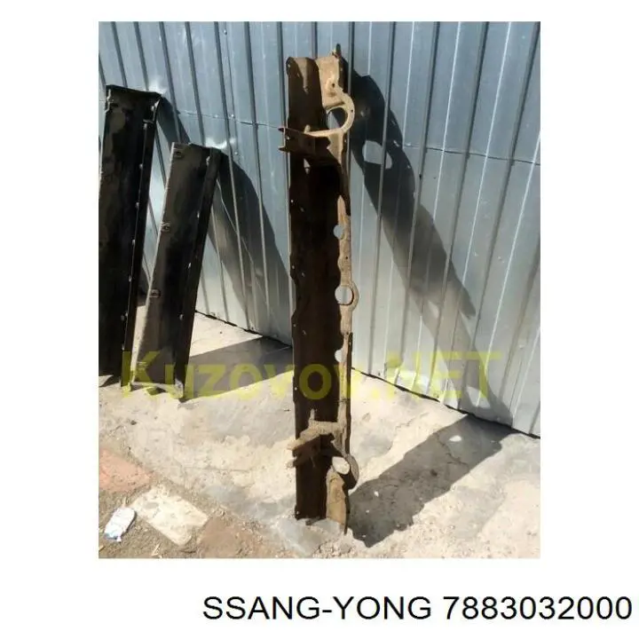 Reforçador do pára-choque traseiro SsangYong Actyon SPORTS QJ