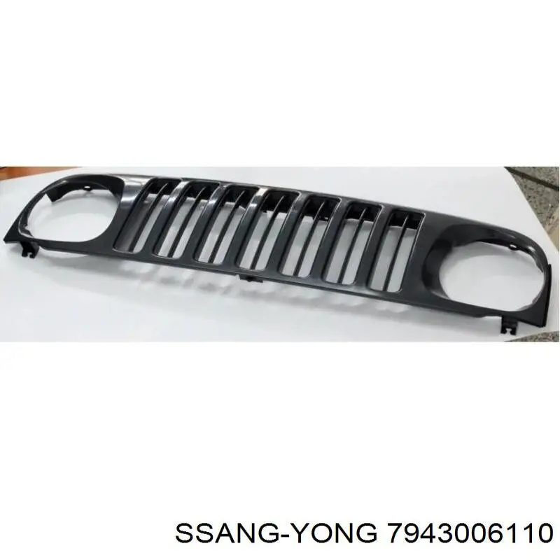 Grelha do radiador SsangYong Korando  