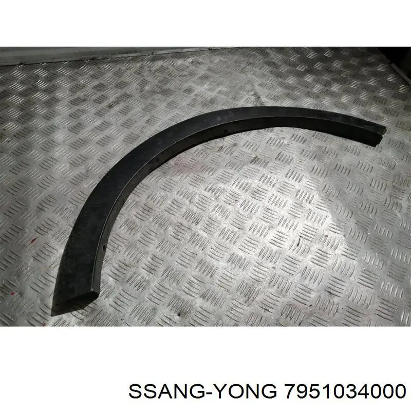 Expansor (placa sobreposta) de arco do pára-lama dianteiro esquerdo Ssang Yong 7951034000 preço, a partir de 51,54 USD