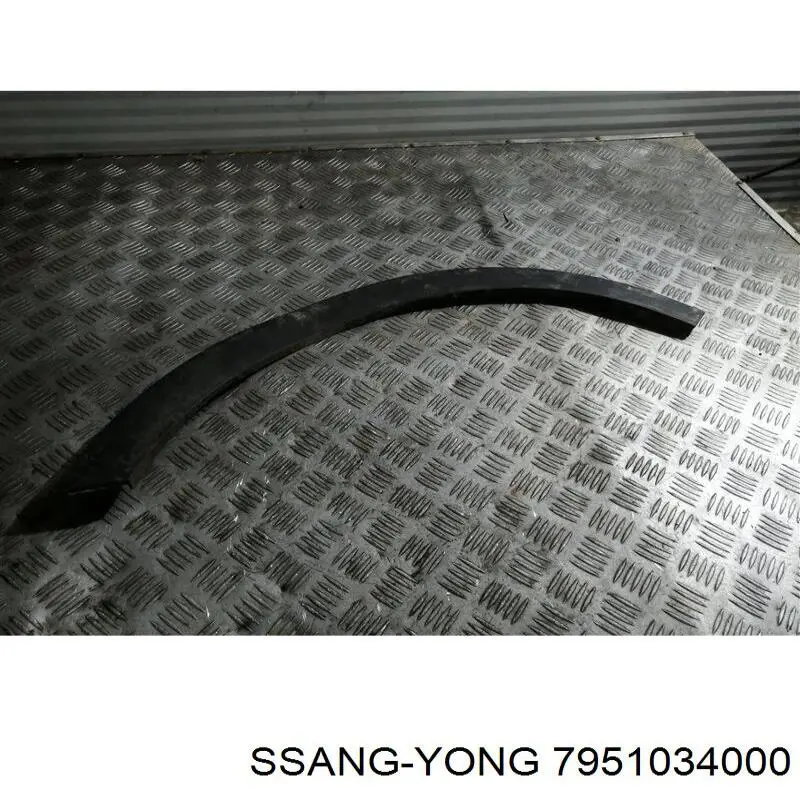 Compre 7951034000 Ssang Yong Expansor (placa sobreposta) de arco do pára-lama dianteiro esquerdo