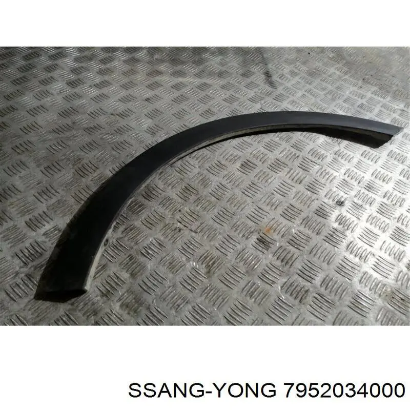 7952034000 Ssang Yong Expansor (placa sobreposta) de arco do pára-lama dianteiro direito